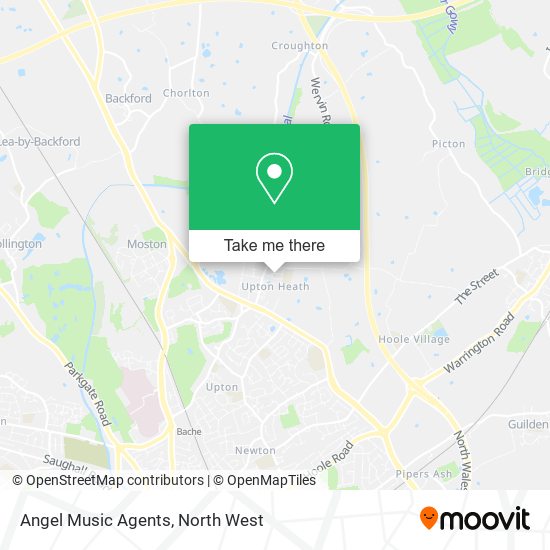 Angel Music Agents map