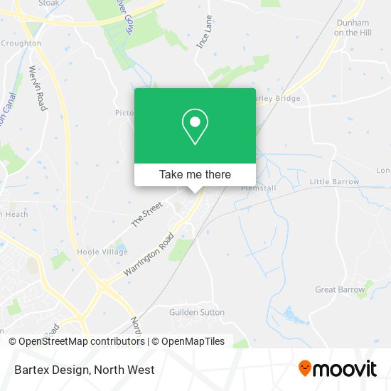 Bartex Design map