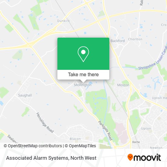 Associated Alarm Systems map