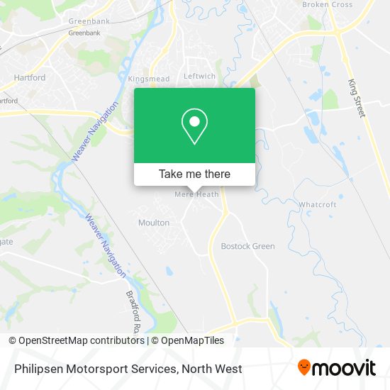 Philipsen Motorsport Services map