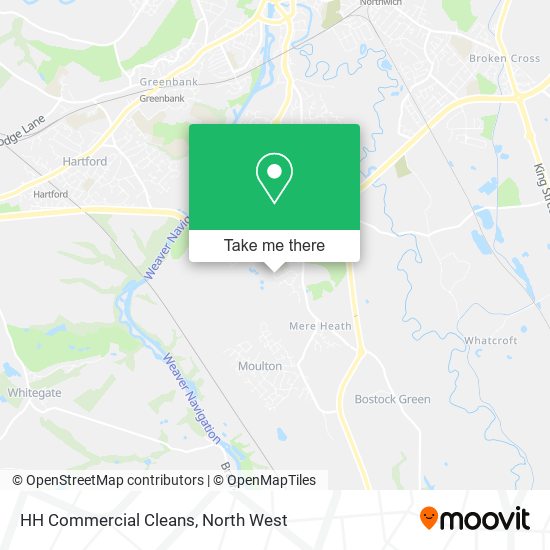 HH Commercial Cleans map