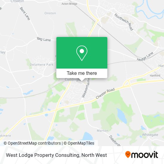 West Lodge Property Consulting map