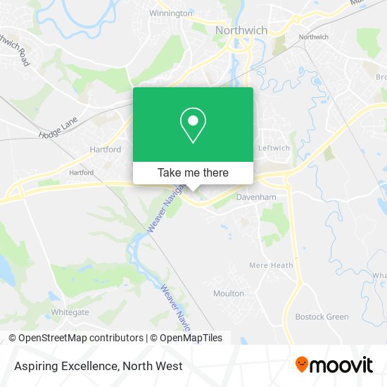 Aspiring Excellence map