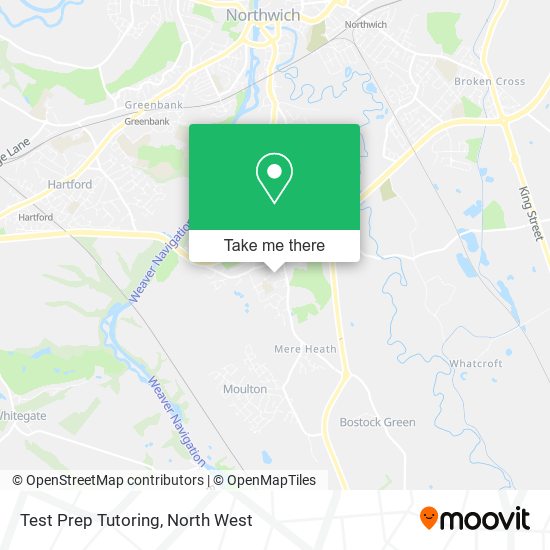 Test Prep Tutoring map