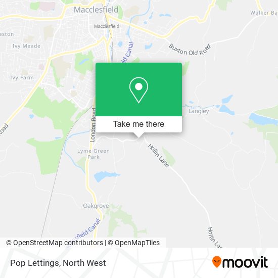 Pop Lettings map