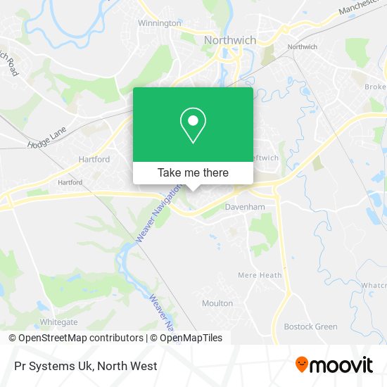 Pr Systems Uk map