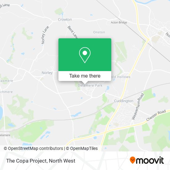 The Copa Project map