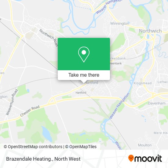 Brazendale Heating. map