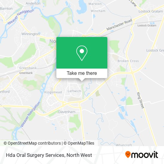 Hda Oral Surgery Services map