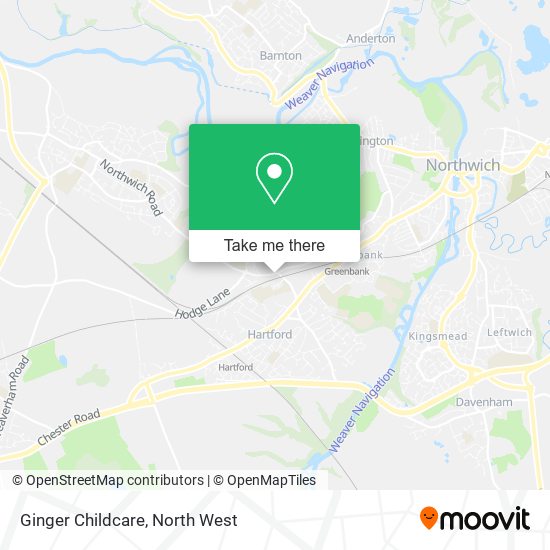 Ginger Childcare map