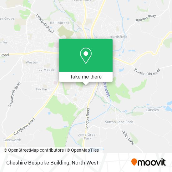 Cheshire Bespoke Building map
