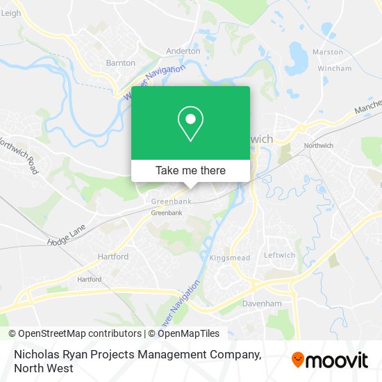 Nicholas Ryan Projects Management Company map