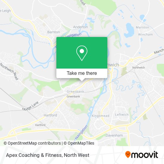 Apex Coaching & Fitness map