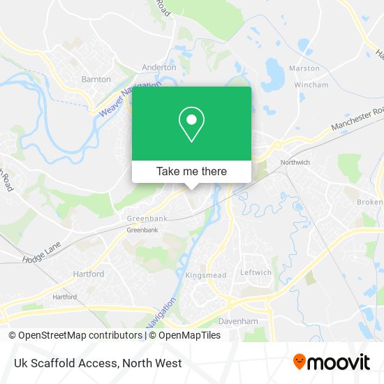Uk Scaffold Access map