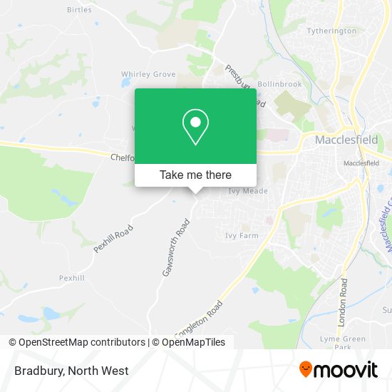 Bradbury map