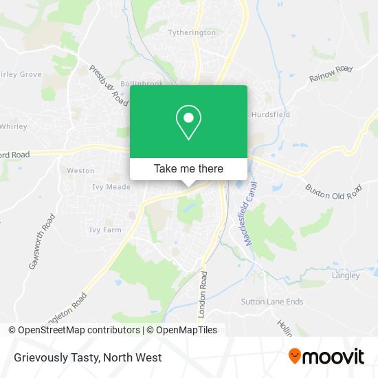 Grievously Tasty map