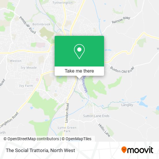 The Social Trattoria map