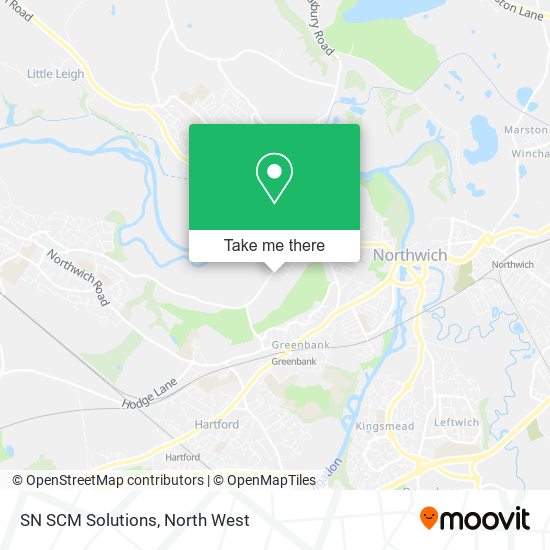 SN SCM Solutions map