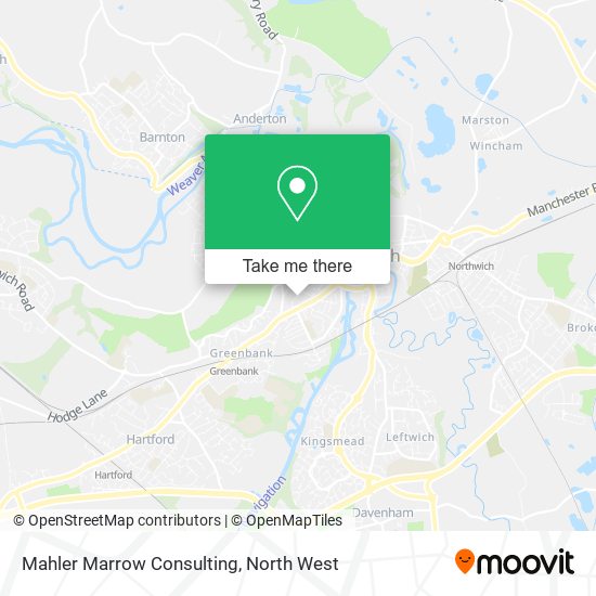 Mahler Marrow Consulting map