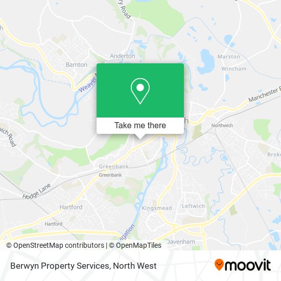 Berwyn Property Services map