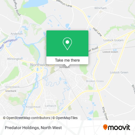 Predator Holdings map