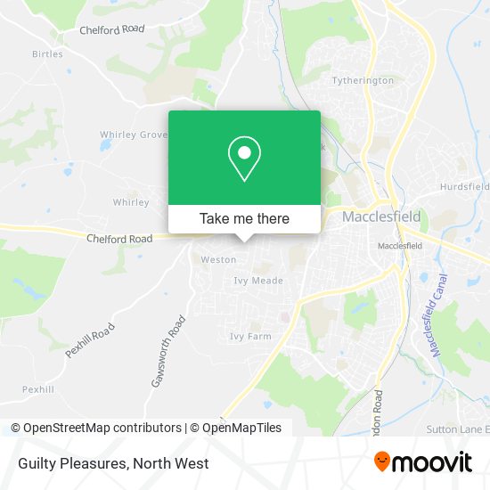 Guilty Pleasures map