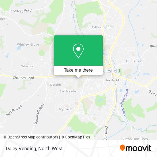 Daley Vending map