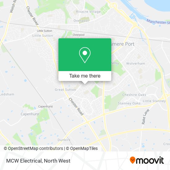 MCW Electrical map