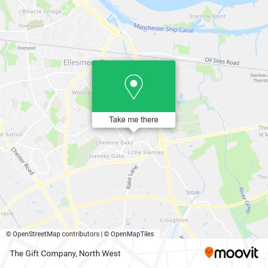 The Gift Company map