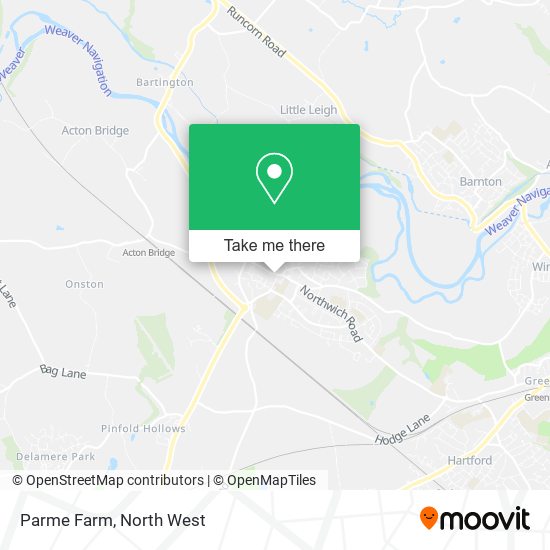 Parme Farm map
