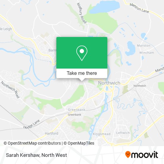 Sarah Kershaw map