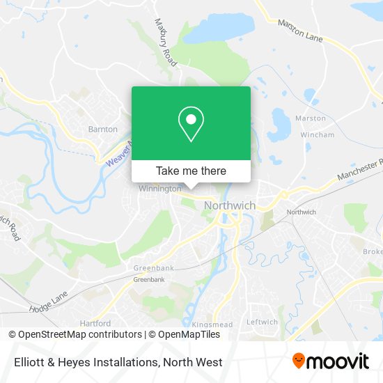 Elliott & Heyes Installations map