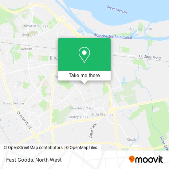 Fast Goods map