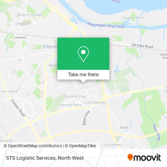 STS Logistic Services map