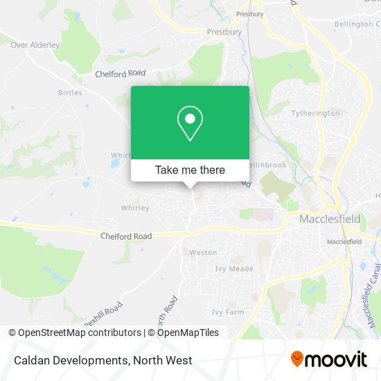 Caldan Developments map