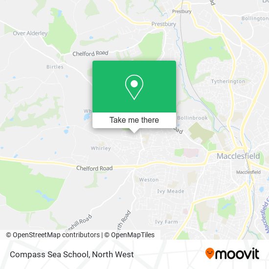 Compass Sea School map