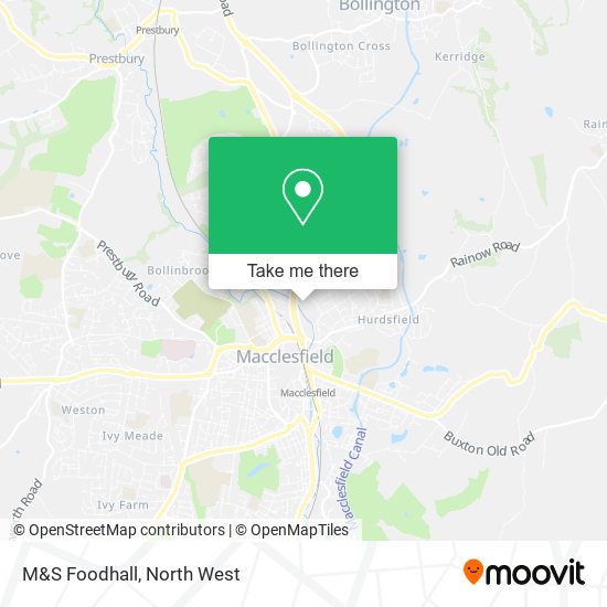 M&S Foodhall map