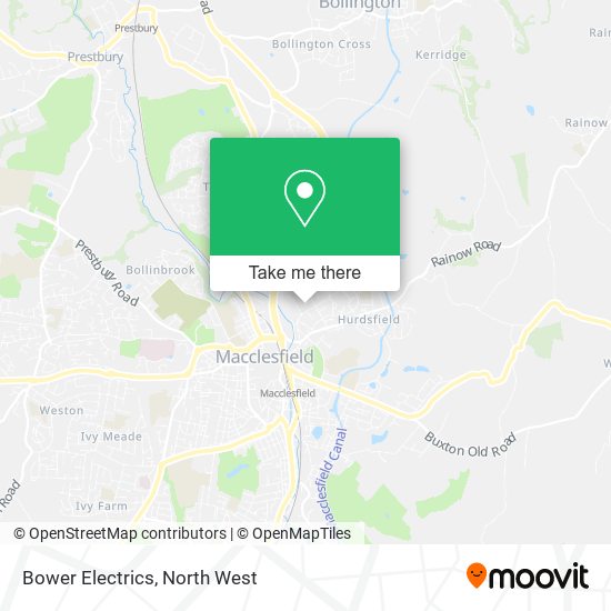 Bower Electrics map