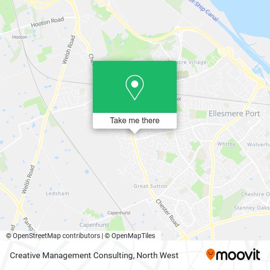 Creative Management Consulting map