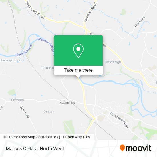 Marcus O'Hara map