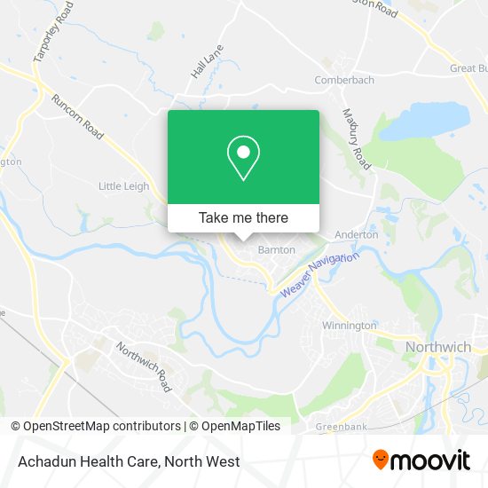 Achadun Health Care map