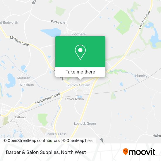 Barber & Salon Supplies map