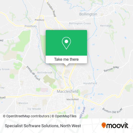 Specialist Software Solutions map