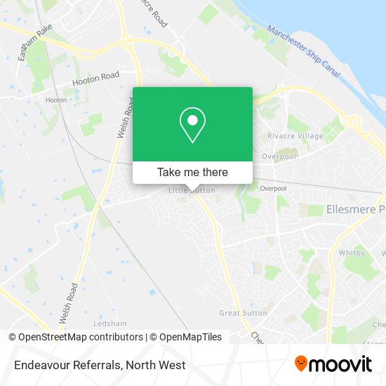 Endeavour Referrals map