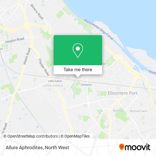 Allure Aphrodites map