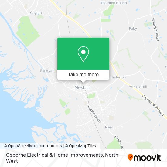 Osborne Electrical & Home Improvements map