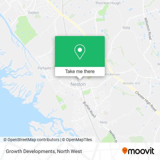 Growth Developments map