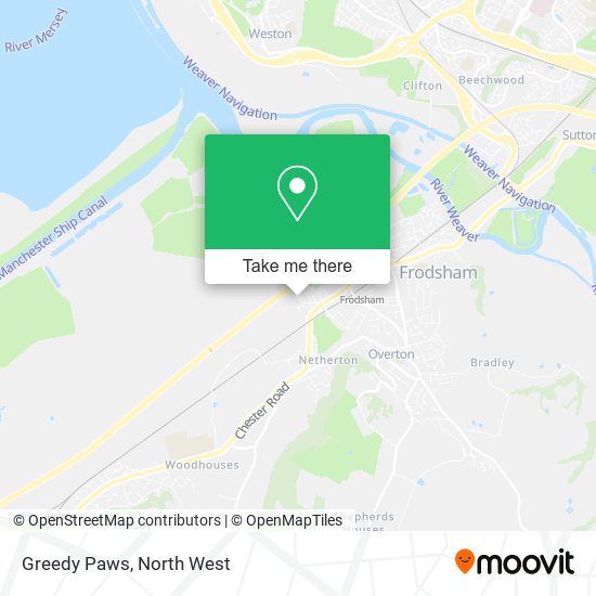 Greedy Paws map