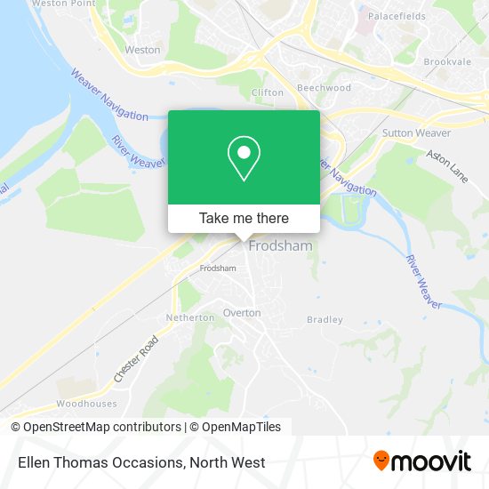 Ellen Thomas Occasions map