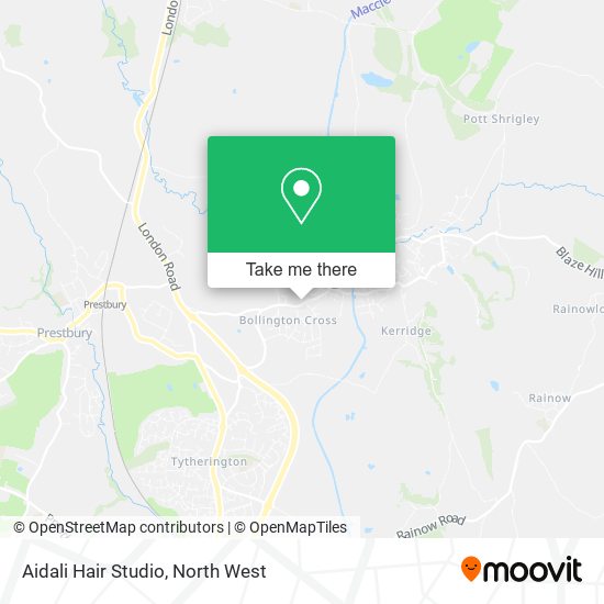 Aidali Hair Studio map